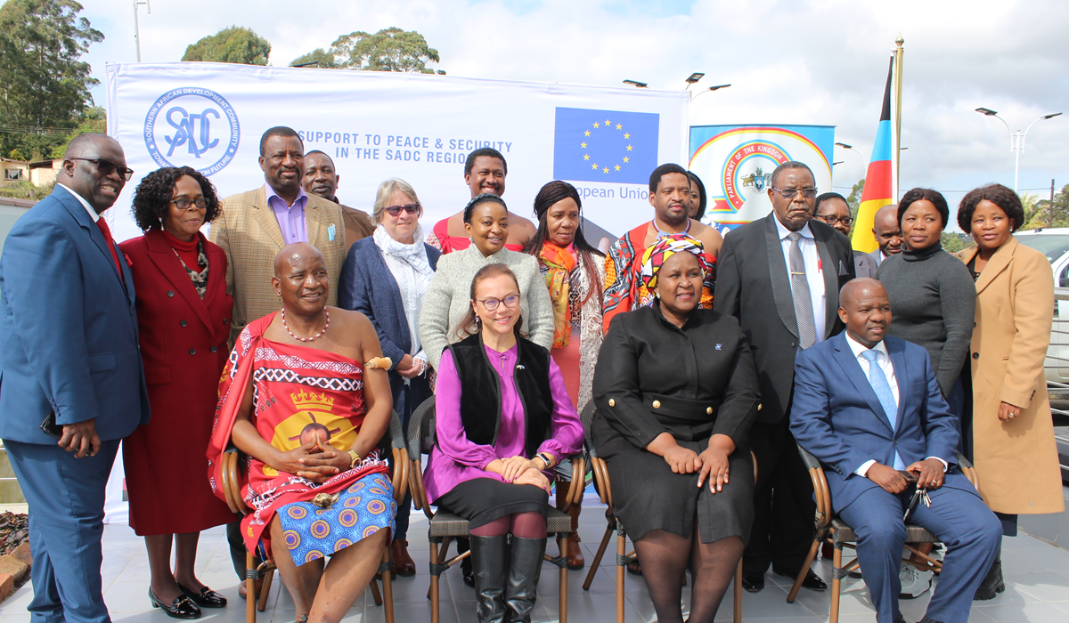 Senators attending a two-day Sensitisation Workshop on Gender Based Violence
