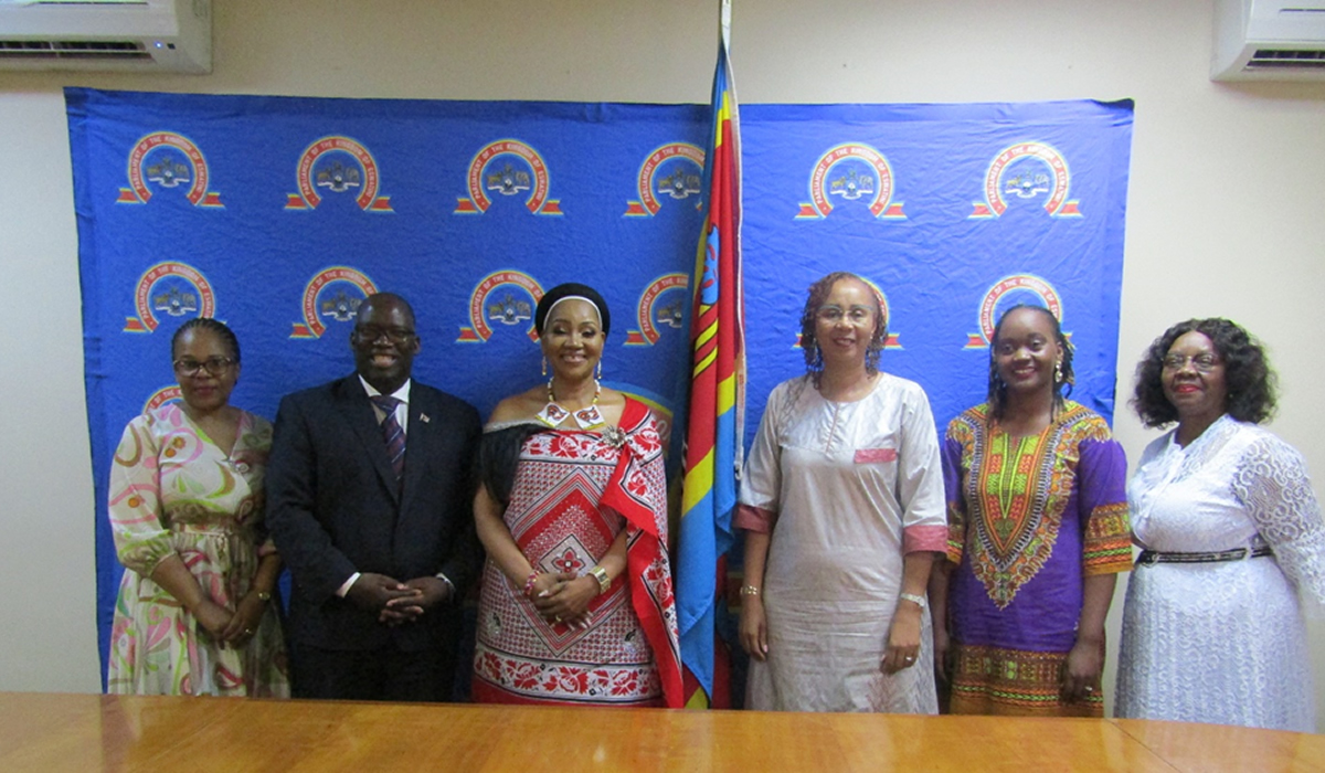 Senate President's Meeting with UNAIDS Regional Director and Country Director